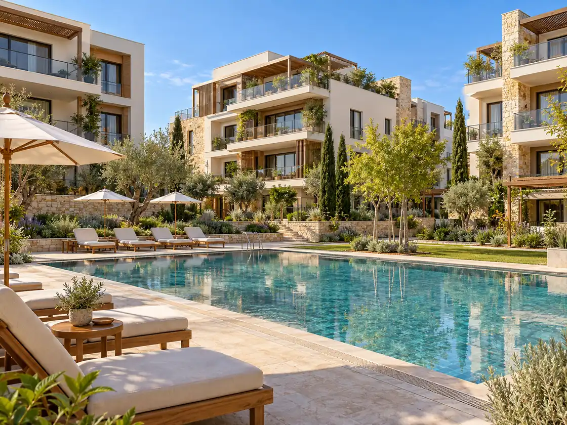 Bayraklı’da havuzlu sitede kiralık 3+1